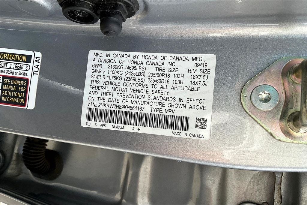 2019 Honda CR-V EX-L