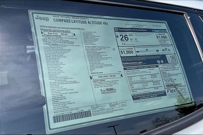 2026 Jeep Compass Latitude