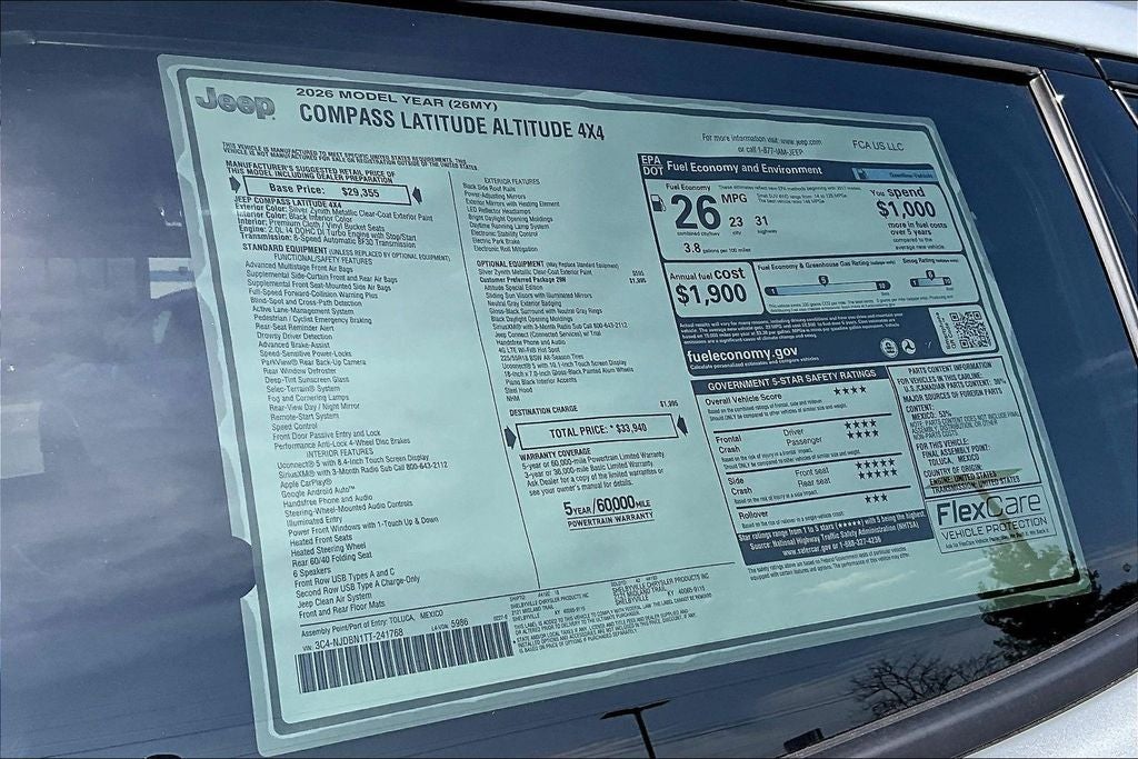 2026 Jeep Compass Latitude