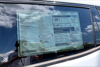 2026 Jeep Compass Latitude