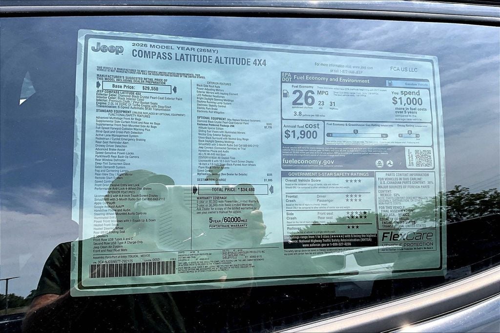 2026 Jeep Compass Latitude