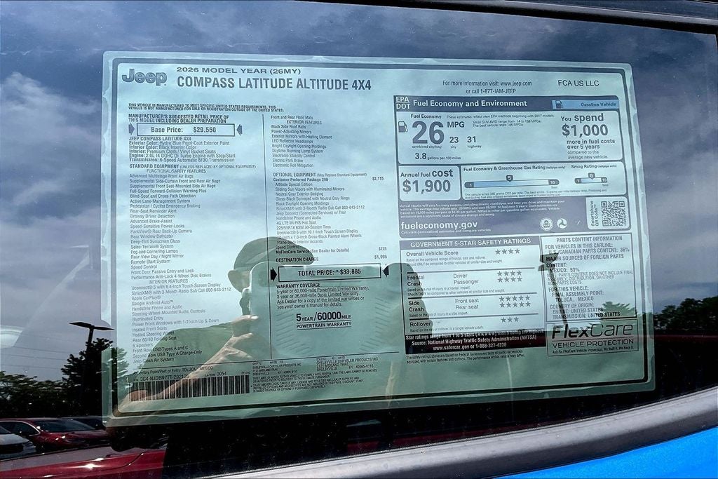 2026 Jeep Compass Latitude