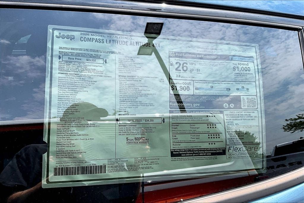 2026 Jeep Compass Latitude