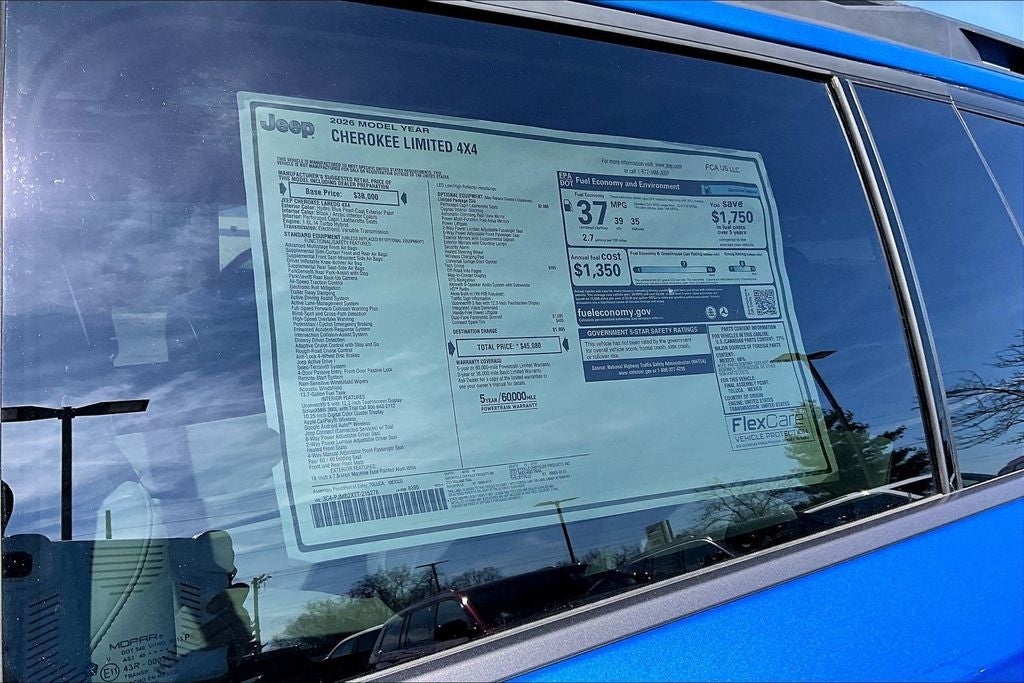 2026 Jeep Cherokee Limited