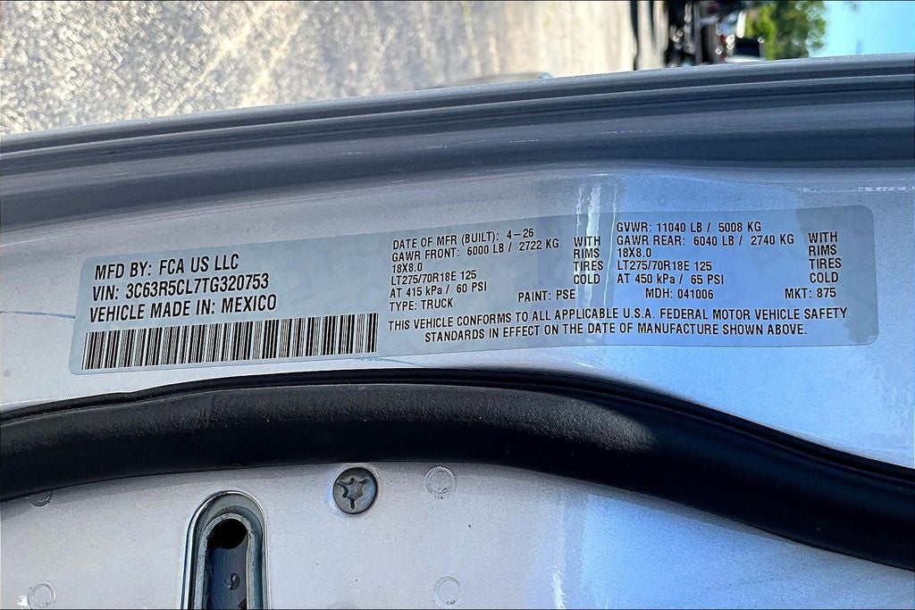 2026 RAM 2500 Tradesman