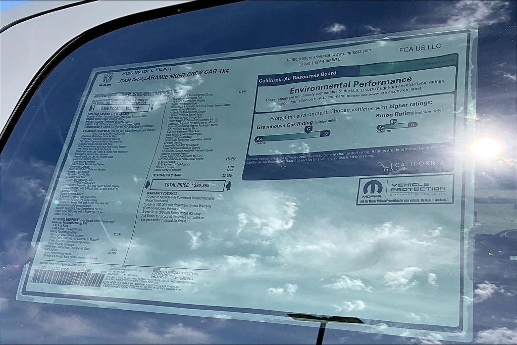 2026 RAM 2500 Laramie