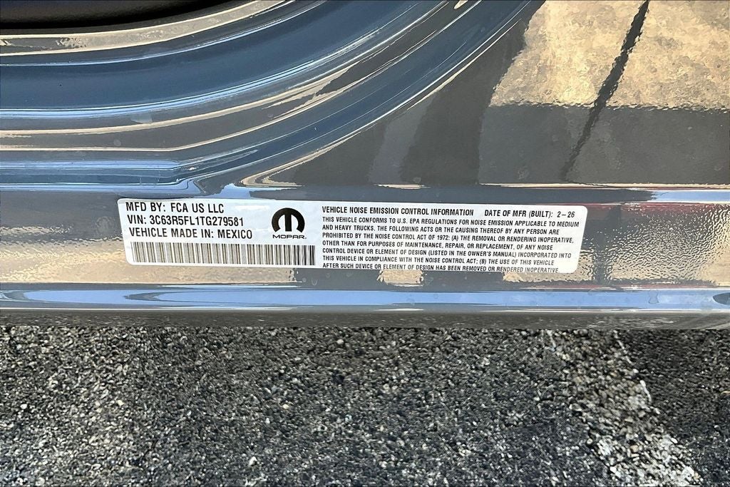 2026 RAM 2500 Laramie