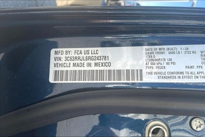 2024 RAM 3500 Laramie