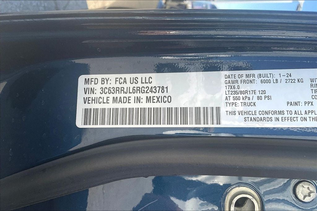 2024 RAM 3500 Laramie