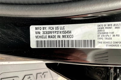 2026 RAM 1500 Big Horn/Lone Star