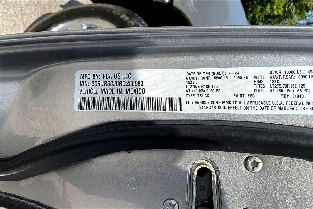 2024 RAM 2500 Tradesman