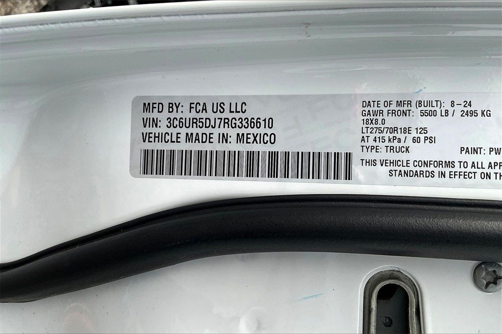 2024 RAM 2500 Big Horn