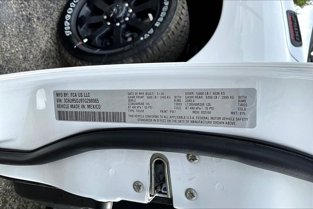 2026 RAM 2500 Big Horn