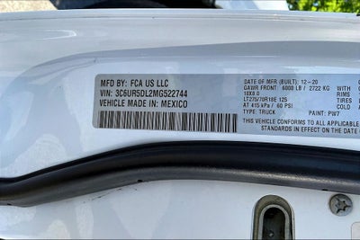 2021 RAM 2500 Big Horn