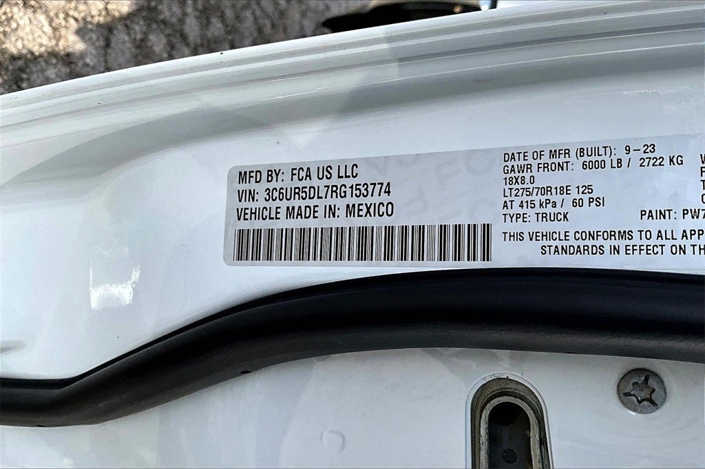 2024 RAM 2500 Big Horn