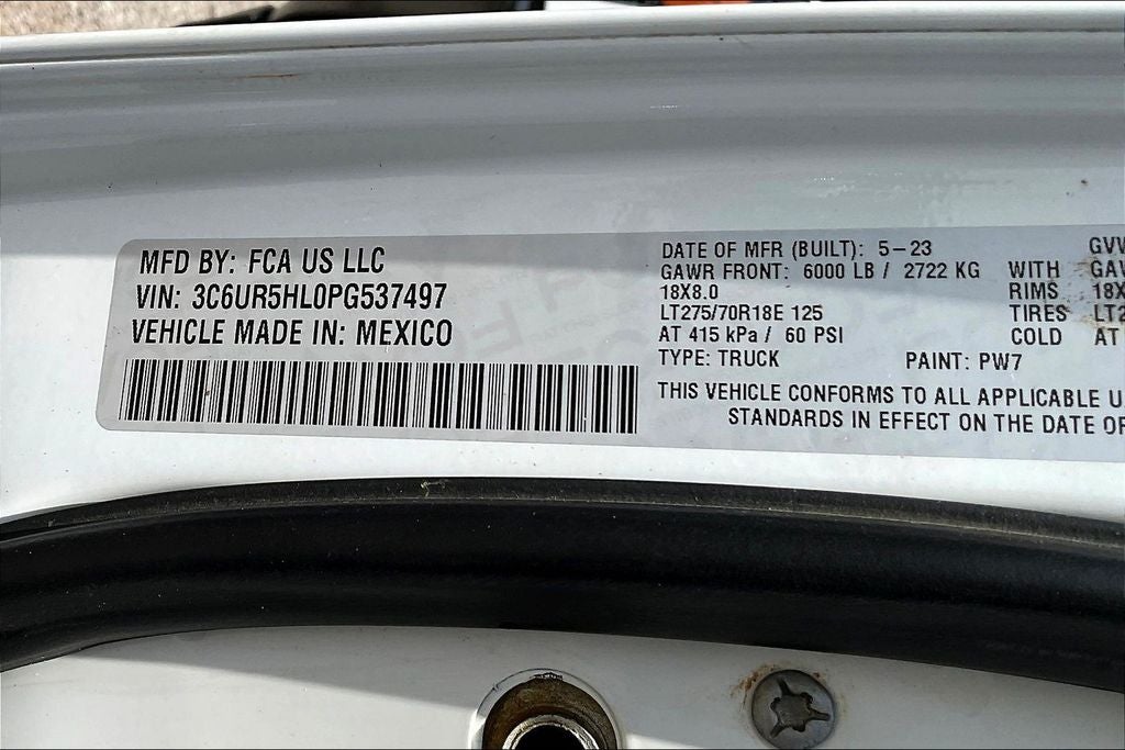 2023 RAM 2500 Tradesman