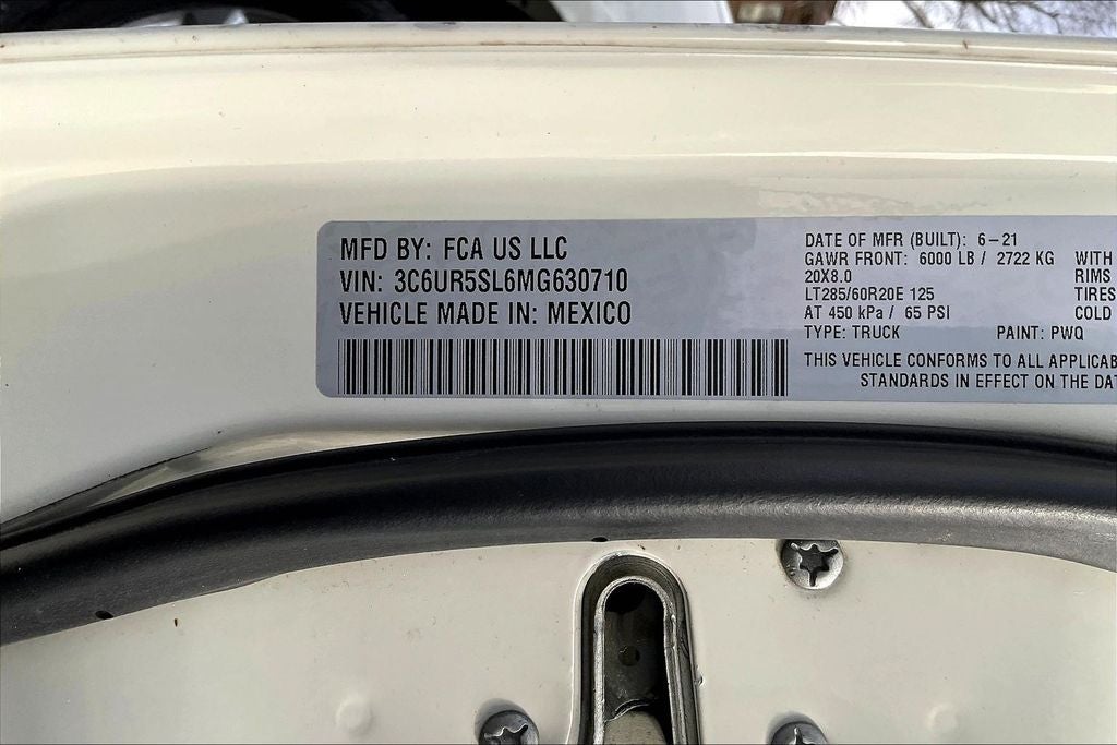 2021 RAM 2500 Limited