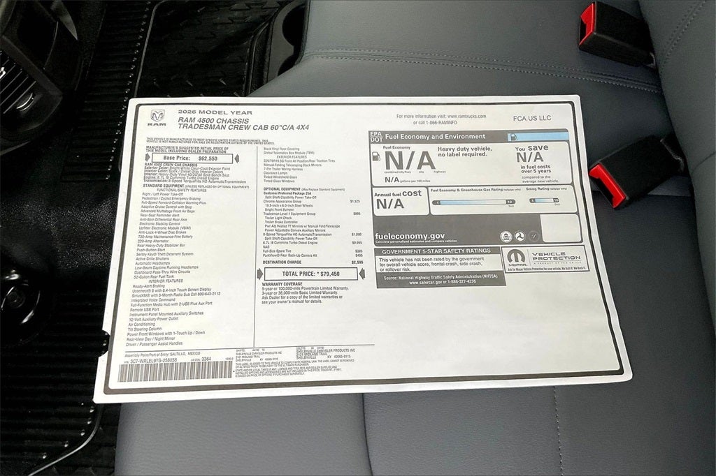 2026 RAM 4500HD Tradesman