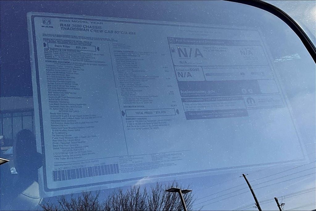 2026 RAM 3500 Tradesman