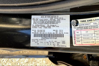 2012 Ford Fusion SE