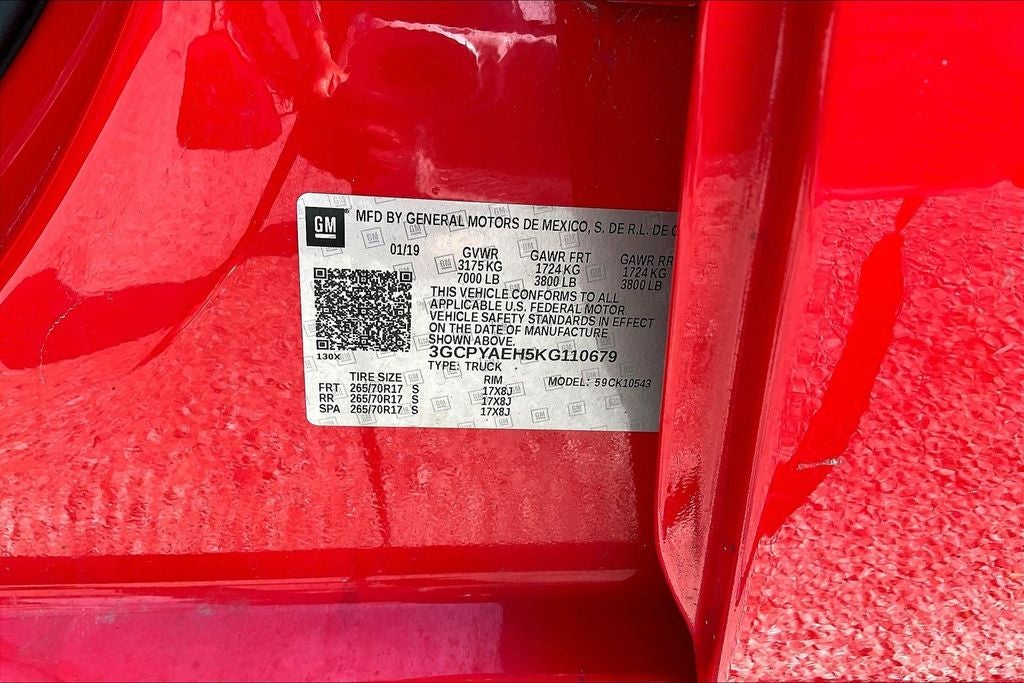 2019 Chevrolet Silverado 1500 WT