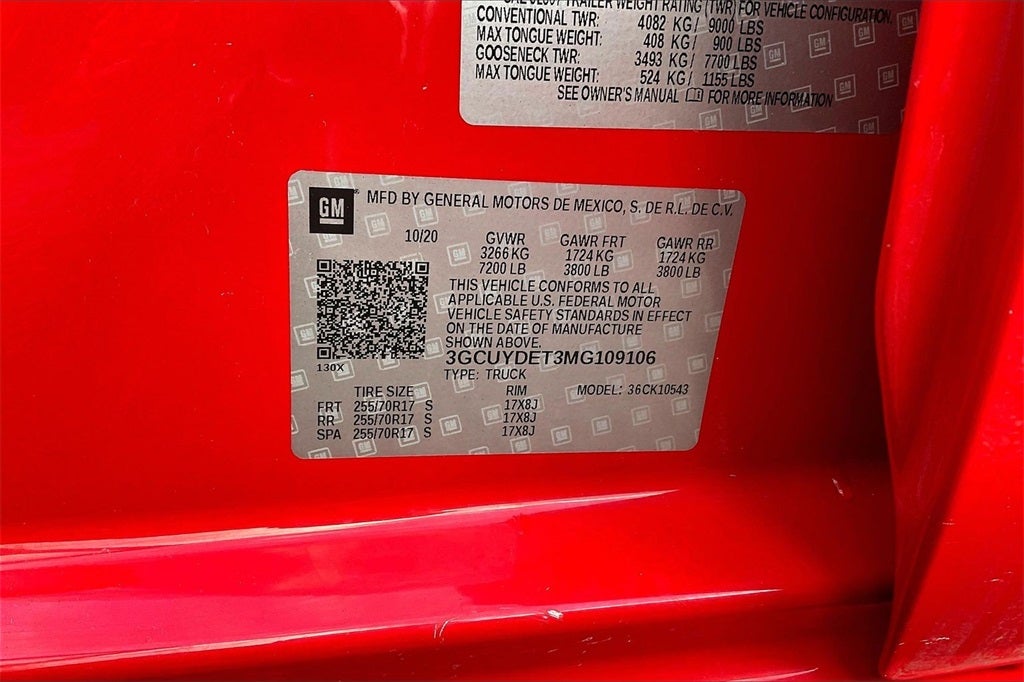 2021 Chevrolet Silverado 1500 LT LT1