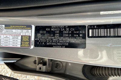 2022 Kia Forte GT