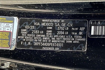 2023 Kia Forte GT-Line
