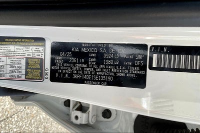 2025 Kia K4 LXS