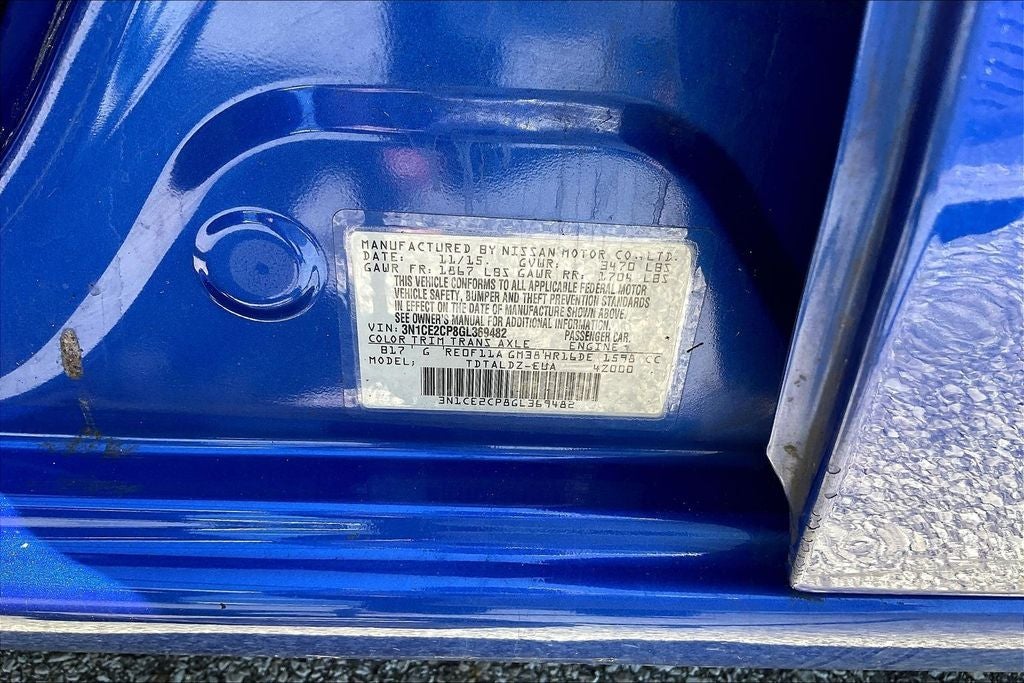 2016 Nissan Versa Note SV