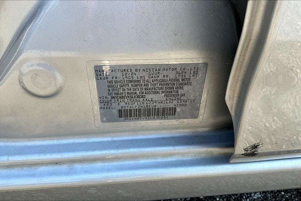 2025 Nissan Versa 1.6 SV