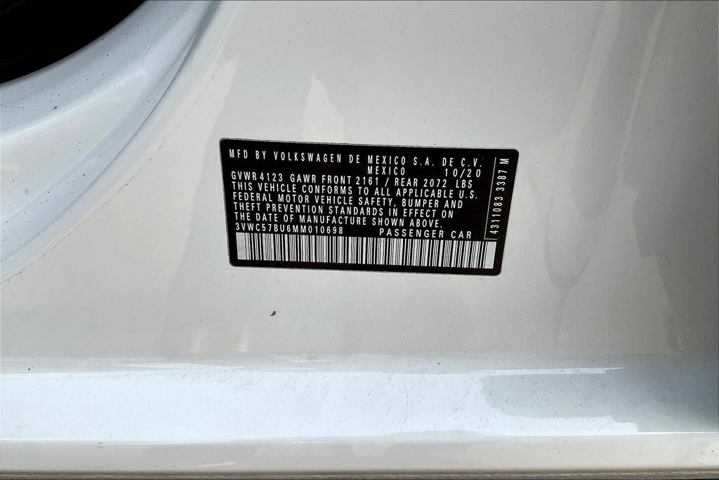 2021 Volkswagen Jetta 1.4T S