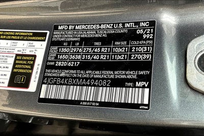 2021 Mercedes-Benz GLE GLE 350 4MATIC®