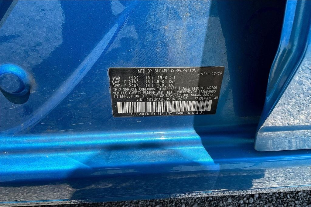 2021 Subaru Impreza Base