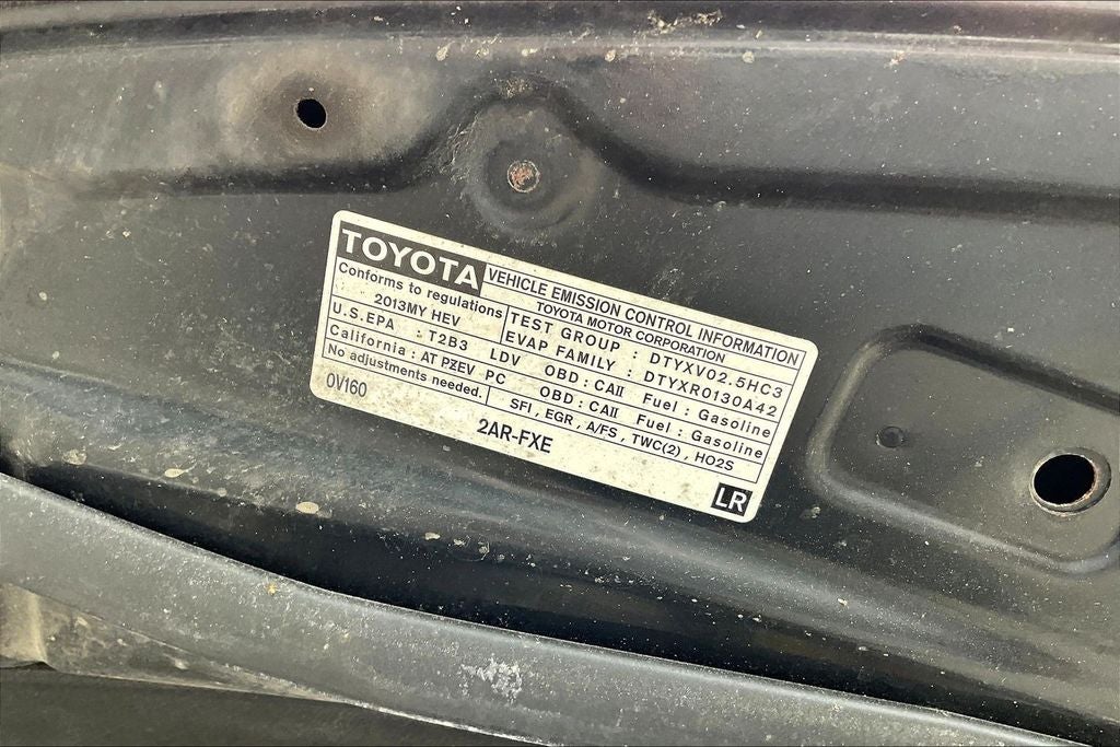 2013 Toyota Camry Hybrid XLE