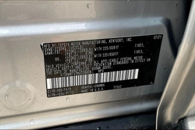 2021 Toyota RAV4 Hybrid XLE