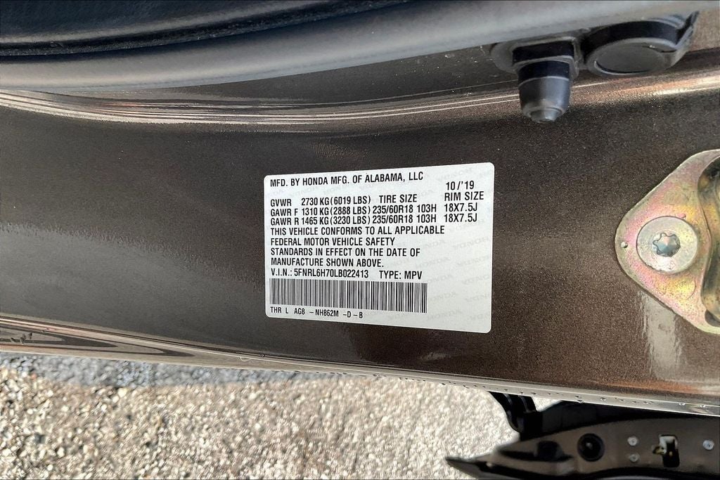 2020 Honda Odyssey EX-L