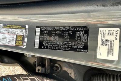 2022 Hyundai Santa Cruz SEL