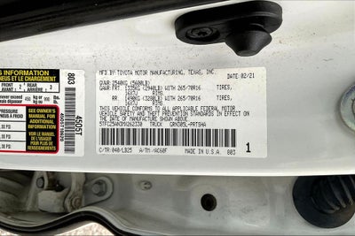 2021 Toyota Tacoma TRD Pro V6