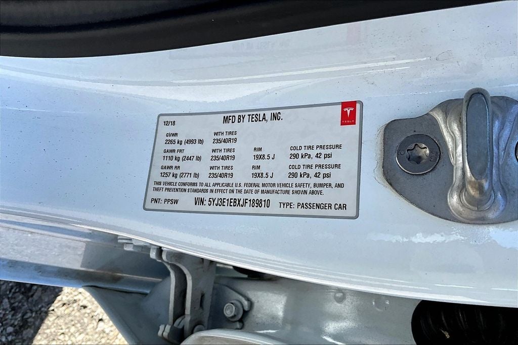 2018 Tesla Model 3 Performance