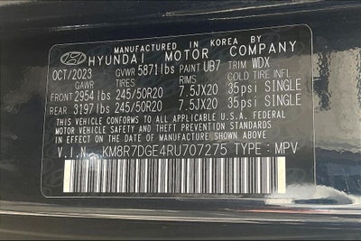 2024 Hyundai Palisade Calligraphy