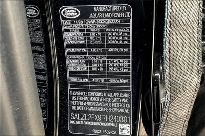 2024 Land Rover Range Rover Evoque Dynamic