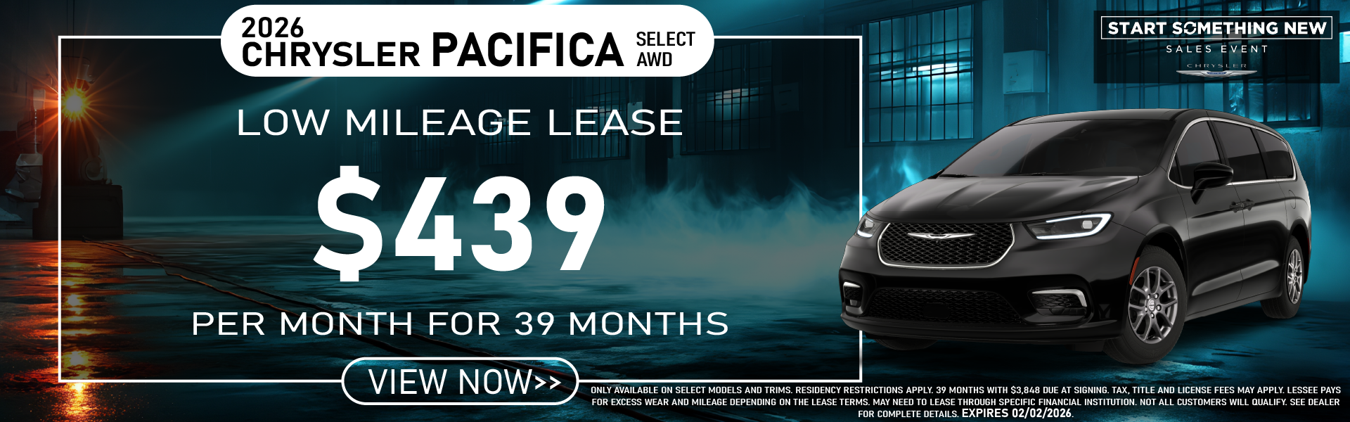 2026 Chrysler Pacifica