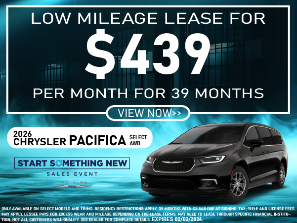 2026 Chrysler Pacifica