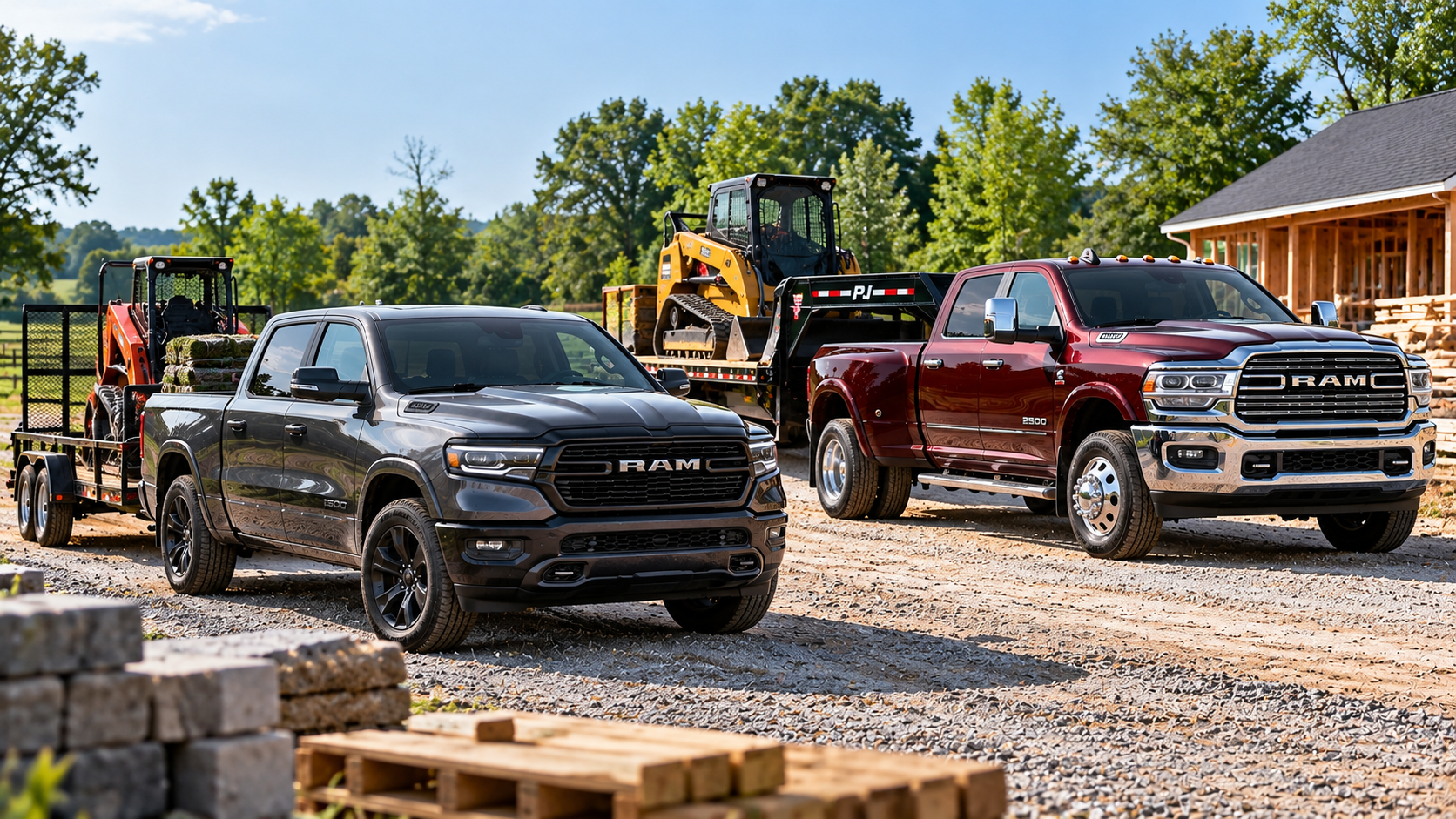 Ram 1500 vs Ram 2500 for Work and Towing in Kentucky